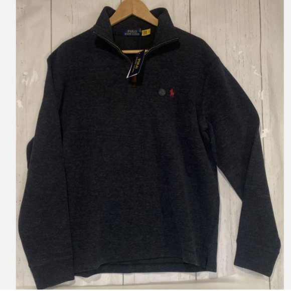 Polo Ralph Lauren Men's Dark Gray Sweater  - XL - Picture 1 of 3